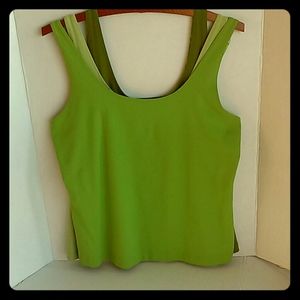 3 Chico's Nylon/spandex Tank tops size 1